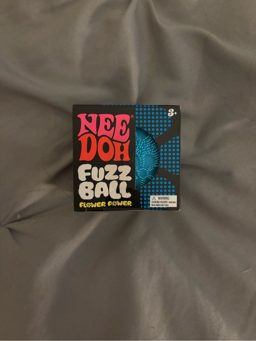 Needoh Fuzz Ball Kids Toy - Blue
